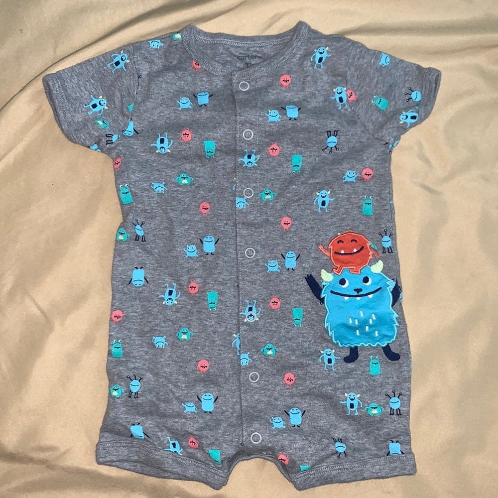 Boys 12m jumper romper
